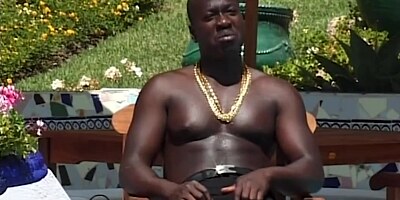 Kristina Takes A Big Black Cock Outdoors!
