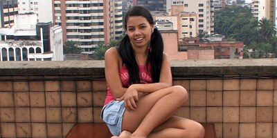 Gigi Spice Denim Skirt