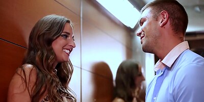 Amirah Adara - Strangers On An Elevator in HD