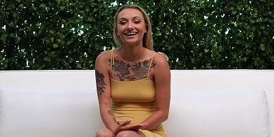 Jessi is a sweet, tattooed blonde honey who has hopes and ambitions to become a pornstar