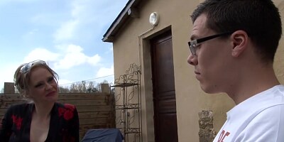 La France A Poil - Sexy And Naugthy Blond Cougar Hard F