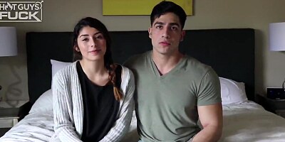 Diego Cruz fucked Vanessa Ortiz in front of a hidden camera and made her scream from pleasure