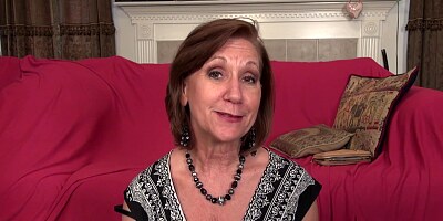 Auntie marie is a dirty minded, mature slut who likes to masturbate in front of the camera