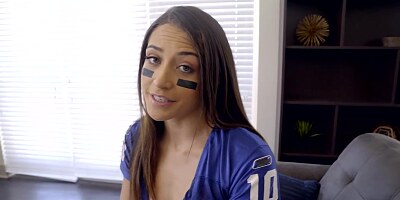 Avi Love and Emily Mena like to fuck the same guy, not knowing about the other one