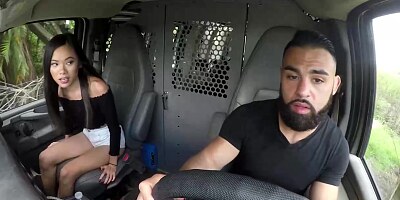 Vina Sky is a naughty Asian brunette who likes to suck and ride dick all night long