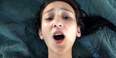 Carmen Rae is a horny teen brunette who is about to get fucked very hard