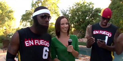Jada Stevens Emy Reyes Miami Heat Gangbang Parody