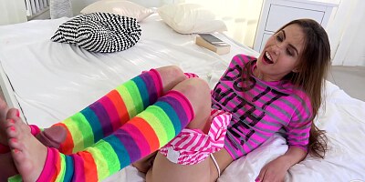 Elle Rose - Lovers make hard anal sex