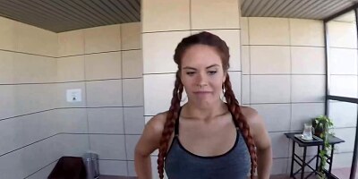 Aysha and Gala Brown like their personal trainer to the point of having threesomes with him