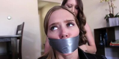Two horny girls decided to play a wicked game, while no one else is not there