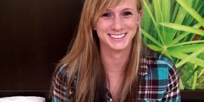 Brand New Blonde 18 Yr Old First Timer Gets Creampied