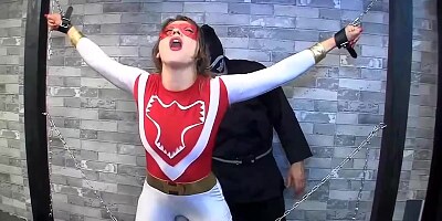 Great looking girl dressed up as a super hero is getting fucked better than ever