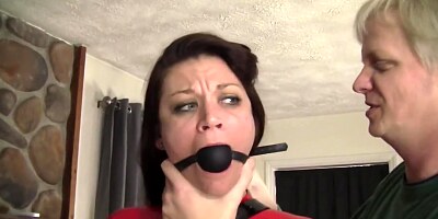 Ballgag drool