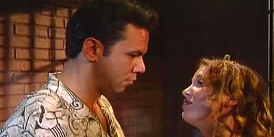 Lusty angel with small tits is getting impaled by a pretty long dick