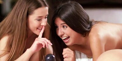 Sybil, Leanne Lace and Katty West are fucking in the bedroom