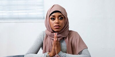 Stunning athletic ebony Milu Blaze roughly fucked by a big white cock