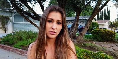 Cute busty bitch with huge lips Paige Owens fucked by a big dick