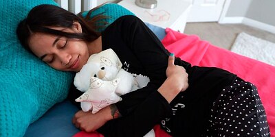 Passionate babes Misha Mynx and Aria Skye VS big dick