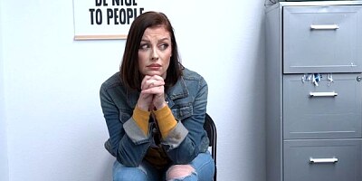 Busty chick Sovereign Syre rides on a big dick in the office