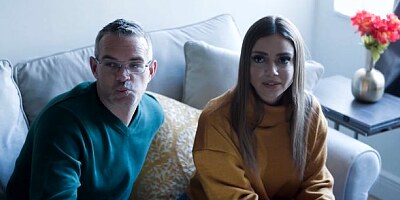 Two hot models Havana Bleu and Jessae Rosae fuck with a shared boyfriend