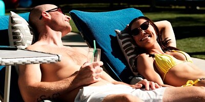 Sensual angel Aidra Fox jumps on a big dick like a professional