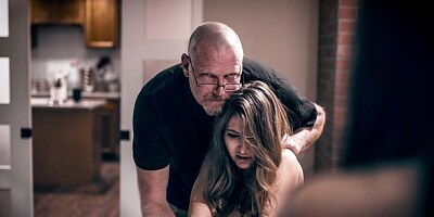 Two cute brunettes Whitney Wright and Paige Owens enjoy rough sex