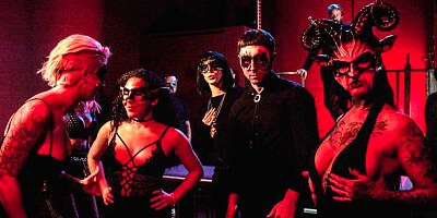 Two awesome chicks Maya Kendrick and Dana DeArmond love dirty FFM sex