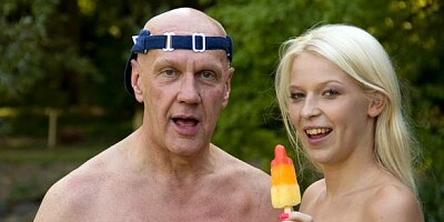 Sweet bleached girlfriend Karol Lilien drilled from behind