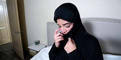 Talented Latina with nice bushy pussy Gabriela Lopez impaled in the cowgirl pose