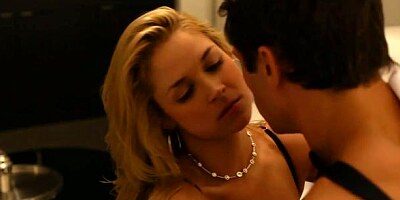 Glamorous hottie in black lingerie Sarah Vandella fucks for cash