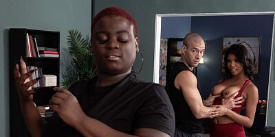 Beautiful black doll with huge tits Nia Nacci needs a white dick