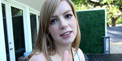 Beautiful busty hottie Dolly Leigh penetrated by a long dick