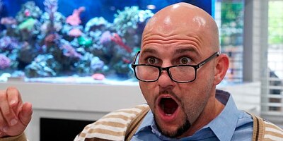 Spicy toned babe with big boobs Alina Belle VS long snake