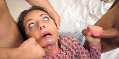 Three huge dicks for a truly insatiable little whore Gia Derza