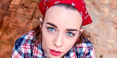 Lusty teen Tali Dova is trying hardcore sex with a long white boner