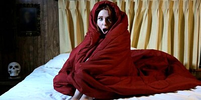 Sweet redhead angel Lacy Lennon is enjoying his massive boner