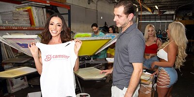 Awesome sex angels Ariella Ferrera, Rose Monroe and Brandi Bae are enjoying dirty sex