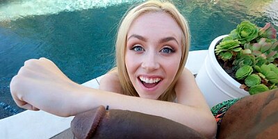 Candy Takes on a Monster Cock