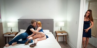 Two babes Diamond Foxxx and Penny Pax are getting fucked good