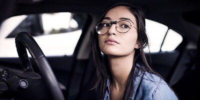 Sensual brunettes Emily Willis and Gianna Dior are fucking in the garden