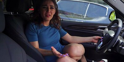 Awesome innocent teen Jezebeth got picked up and fucked by a random guy