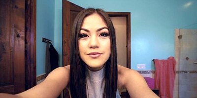 Two brunettes Abigail Mac and Kendra Spade are eating each other's pussies