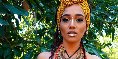 Spicy young babe Julie Kay gets her anal hole fucked by a big cock