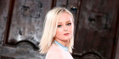 Lovely golden blonde Natalia Queen penetrated in the missionary pose