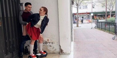 Small-tit girlfriend Pamela Sanchez is getting fucked after school