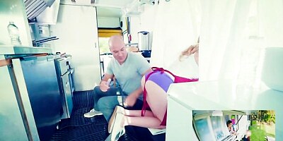 Hardcore rough sex with a slender busty angel Alex Blake