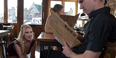 Stunning busty MILF Georgie Lyall fucks with a truly gigantic dick