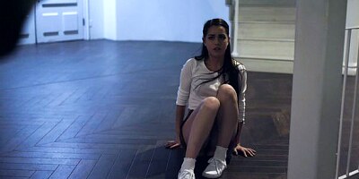 Amazing natural girlfriend Alina Lopez rides a hard cock of her boss