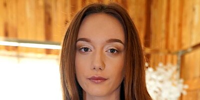 Sex-loving chick Avery Stone opens her little crack for a big cock