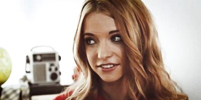 Skillful hottie Paisley Rae nicely nailed in the doggy style pose